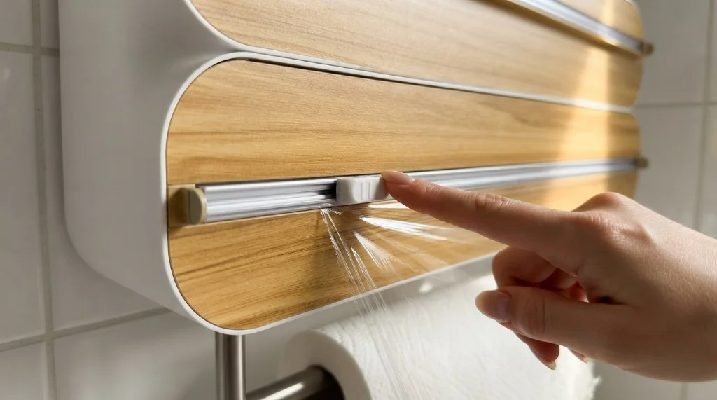 Smarte Küchenorganisation & Platzspar-Upgrades: Magnetische Folienspender, Mini-Verschweißer & Hängestangen