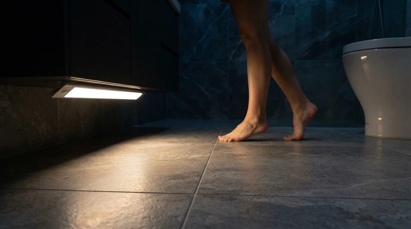 MCGOR LED Lichtleiste mit Bewegungsmelder wiederaufladbar warmweiß dimmbar